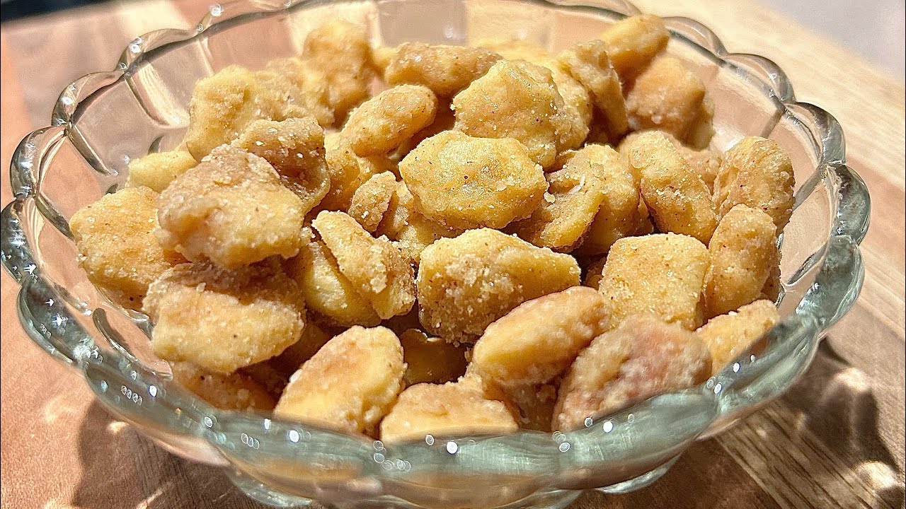 Крекеры с солёной карамелью – одним крекером не наешься! #накухнестаблицей #рецепт #карамель