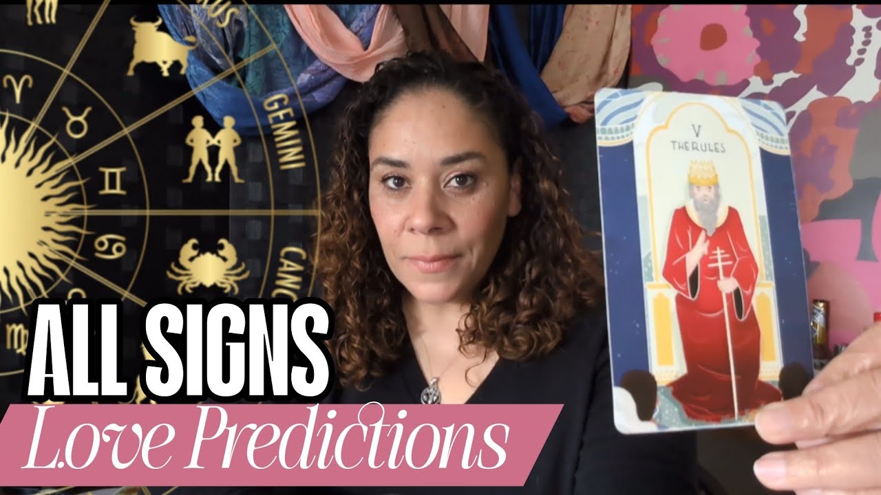 Love Predictions 💕 ALL SIGNS 🪄 (time stamps below) #allsigns #tarot #tarotlovereading 