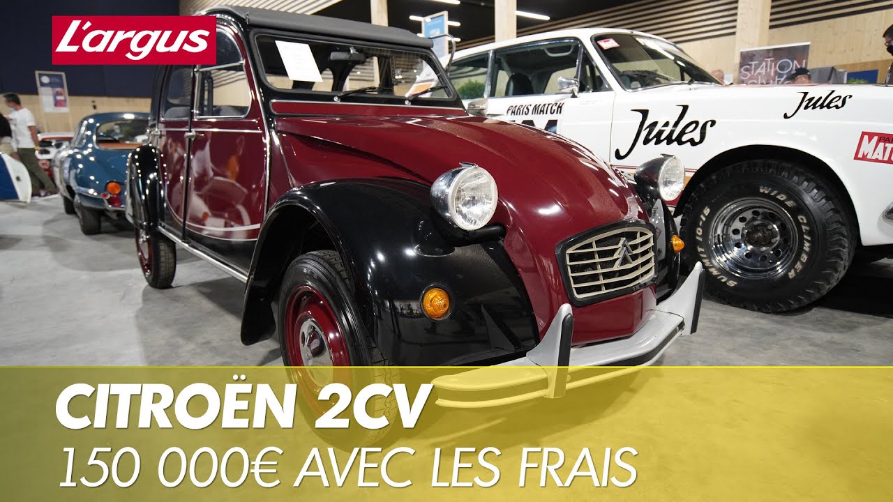 Une Citroën 2CV neuve vendue 120 000 € aux enchères