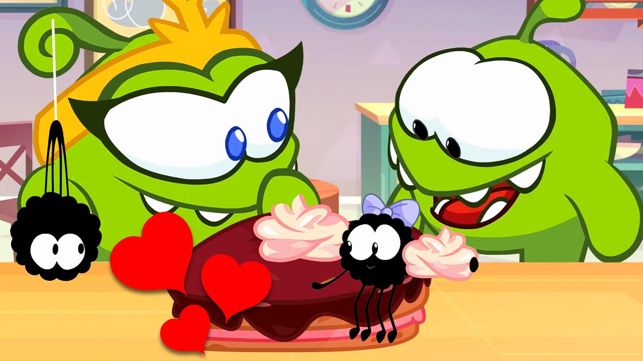 💘Om Nom and Om Nelle celebrate Valentine's Day 💖 Toons Mania - English
