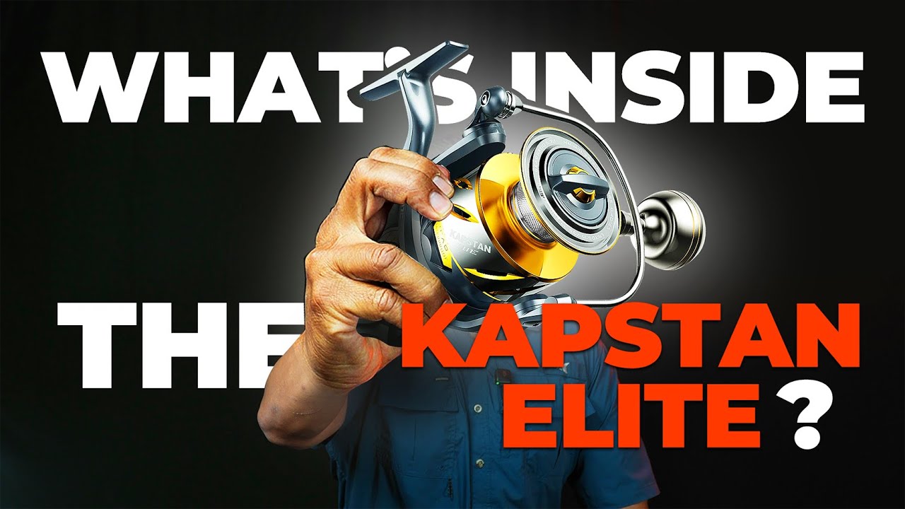 Kapstan Elite Spinning Reel Teardown | Inside a Saltwater Fishing Powerhouse
