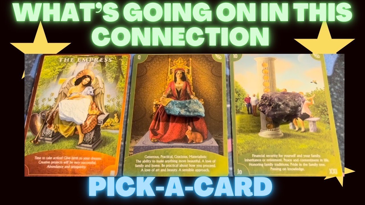 🔮❤️ What's going on in this connection✨🌙PICK-A-CARD🔮⭐ TIMELESS❤️🔮LOVE #tarot #pickacard