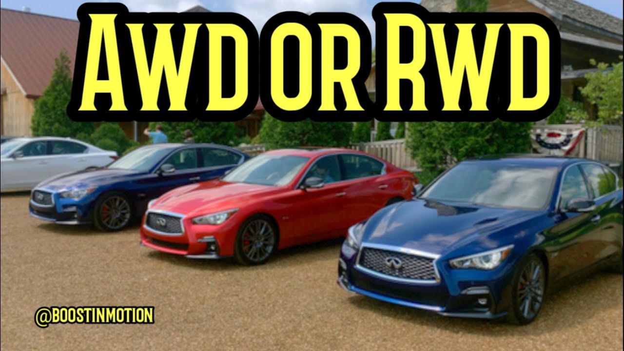 Q50: какой автомобиль лучше купить: полный или задний привод?