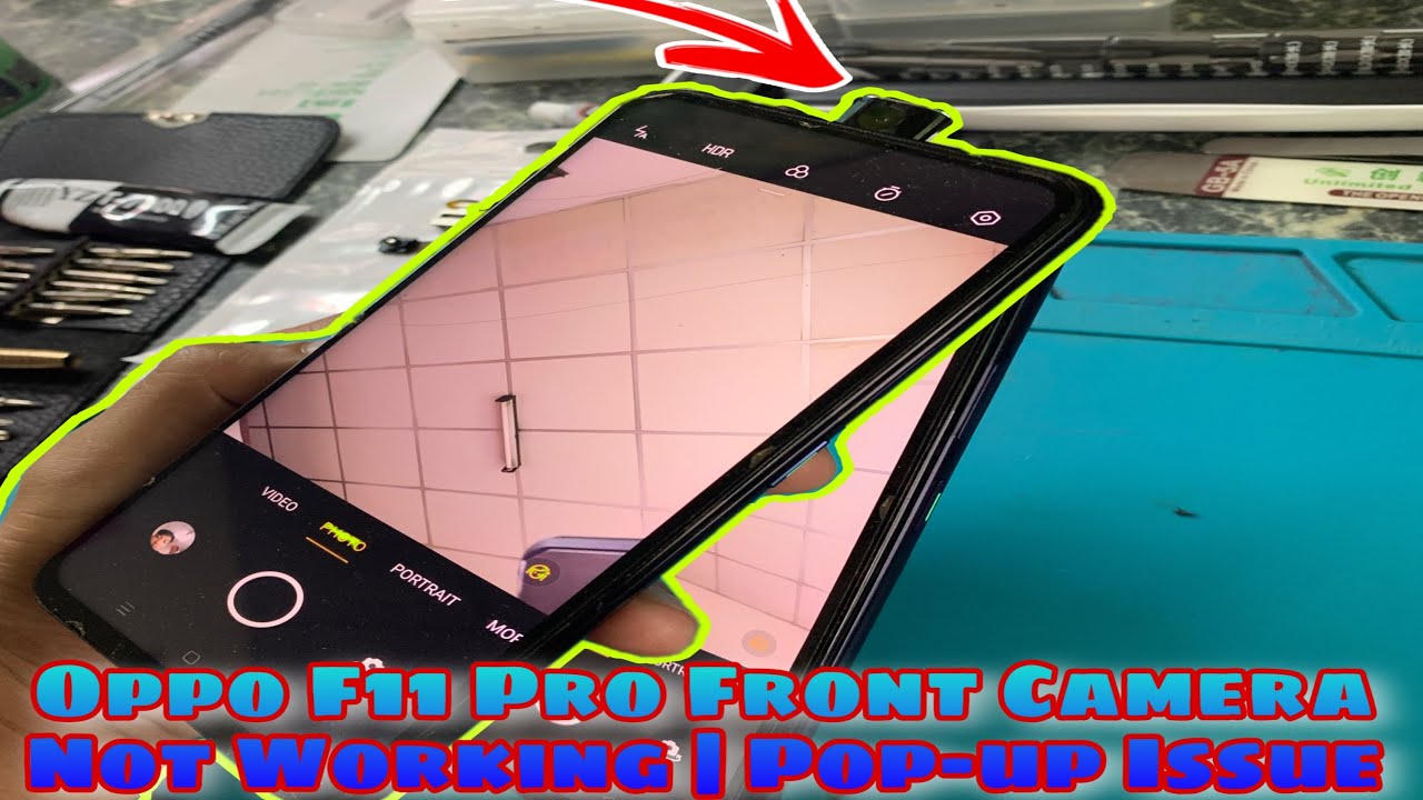 Oppo F11 Pro Front Camera Not Working | Pop Up Issue 2022 Solution