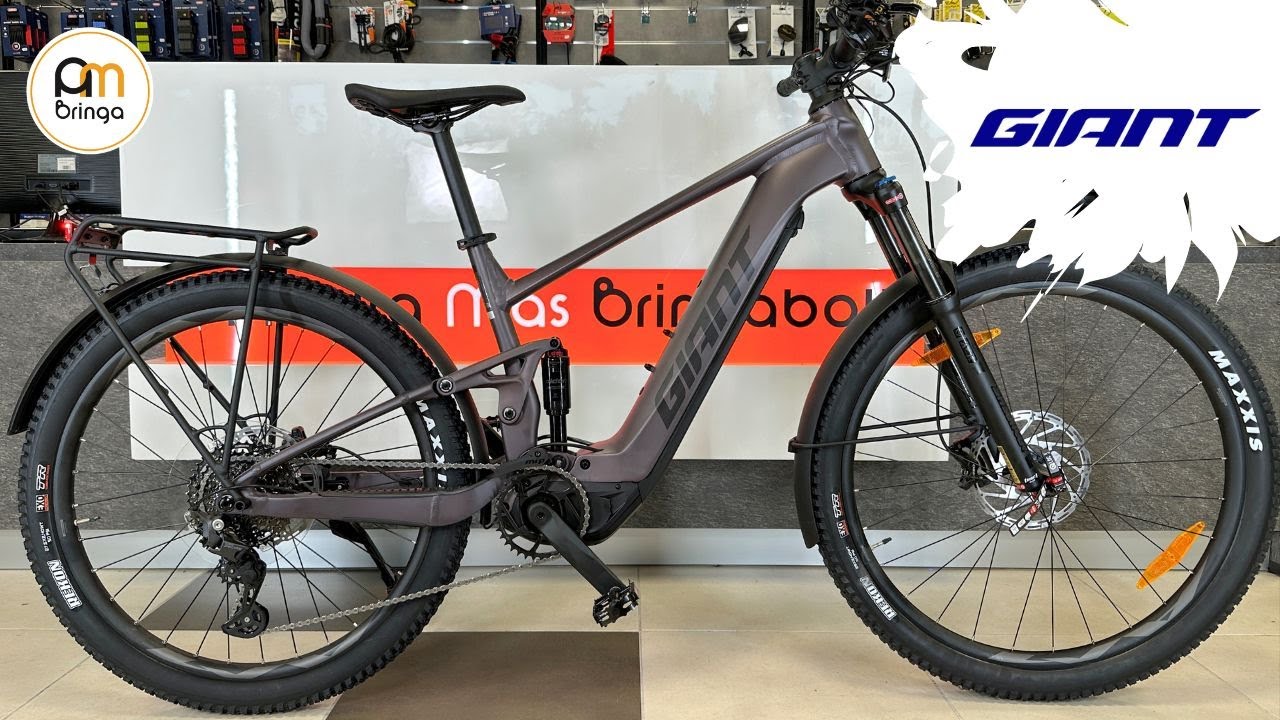 Giant Stance E+ EX (2023, charcoal plum) - Ambringa Ebike Videók