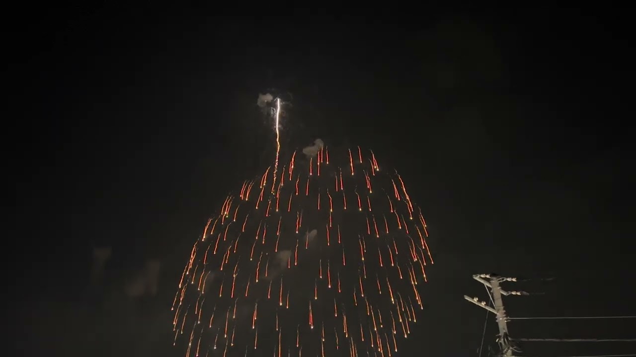 【土浦の花火2023　4K映像】エンディング花火　第92回土浦全国花火競技大会