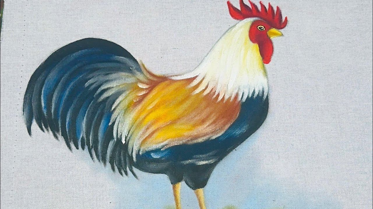 Aprenda a pintar galos 🐓