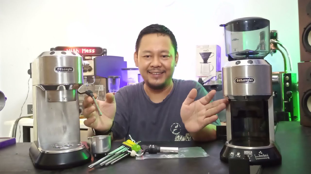Delonghi espresso machine & coffee grinder short review