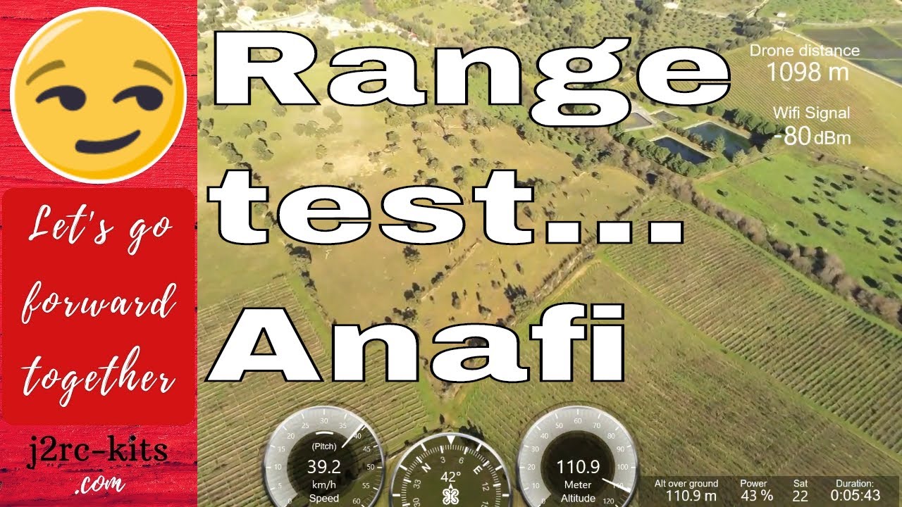 Parrot Anafi Range Test CE Mode in Alegrete, Portalegre, Portugal Ep3