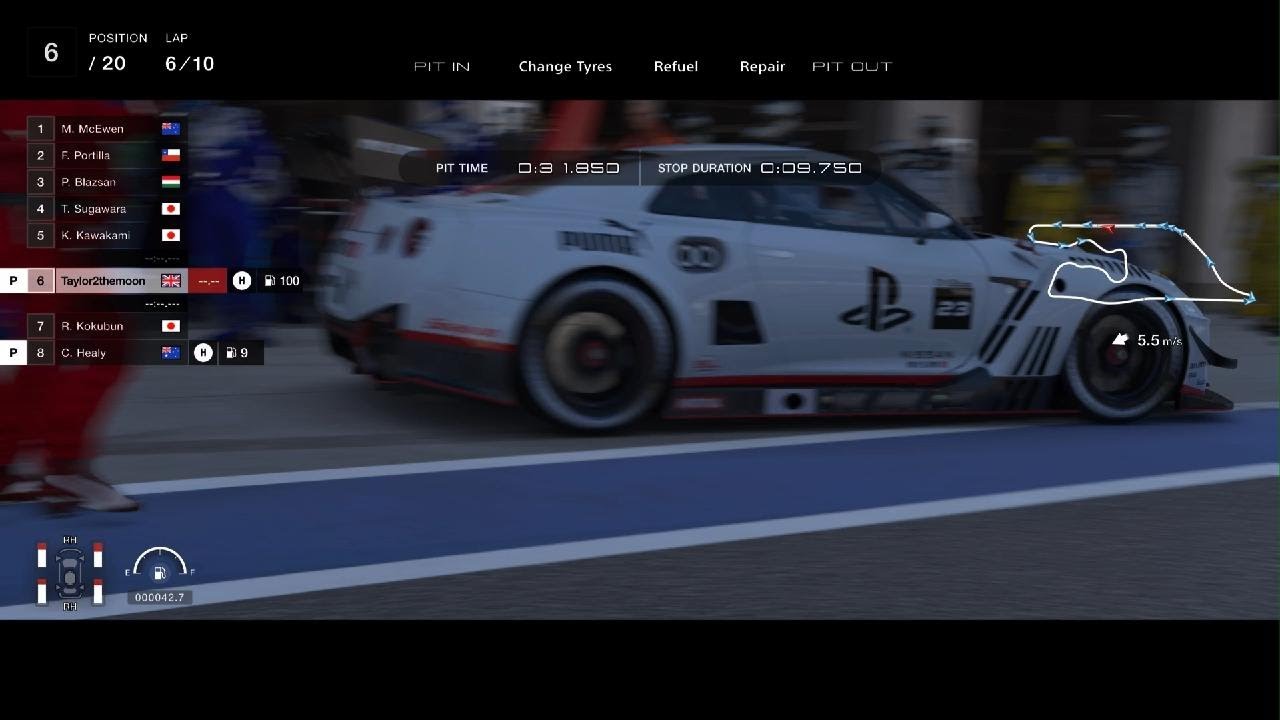 Gran Turismo 7-Weekly Challenges -World Touring 700 -10 lap race