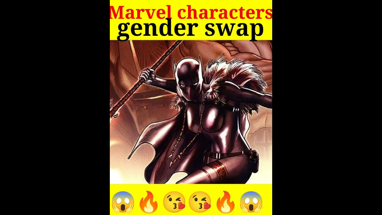 Black panther gender swap 🤯🤩 