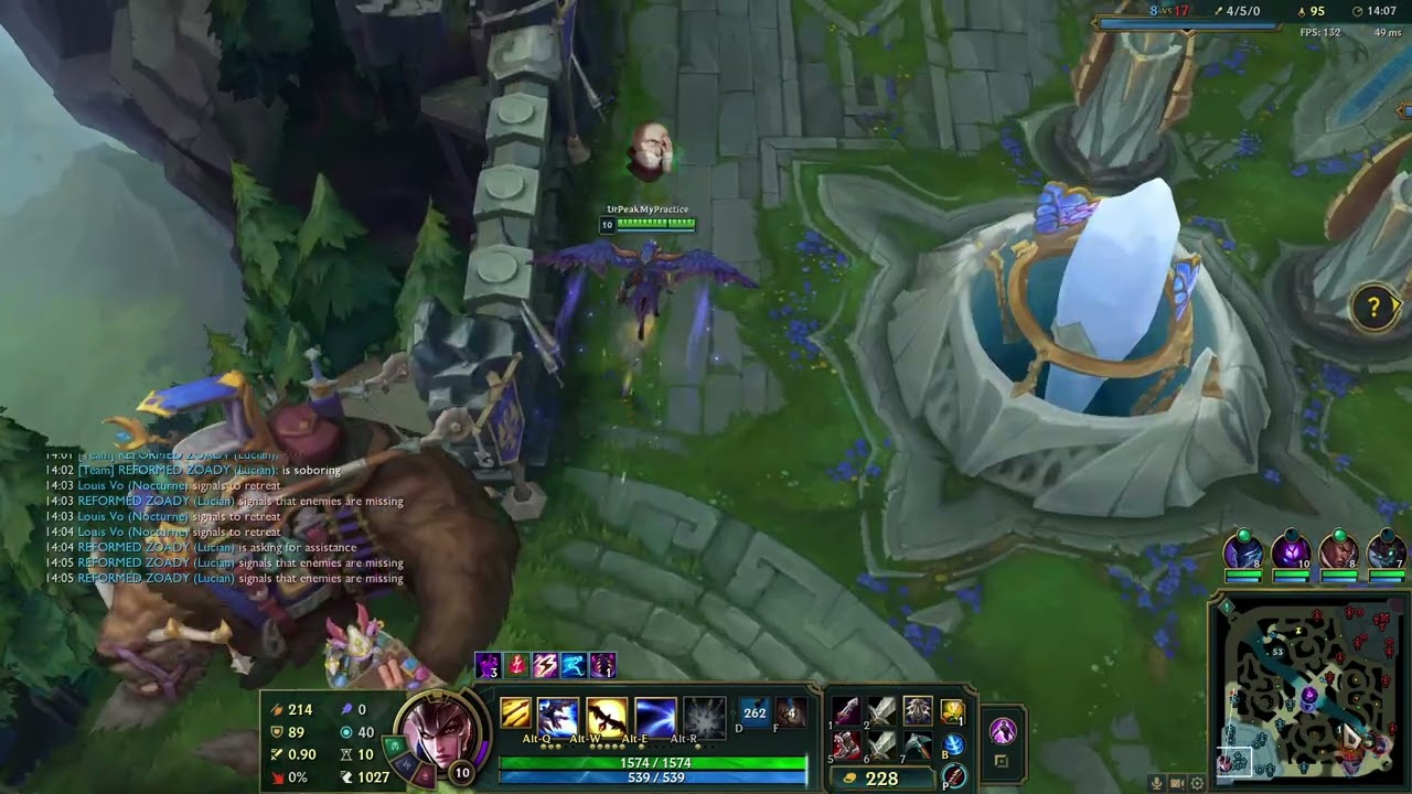 Noob Unc plays Quinn TOP | League of Legends