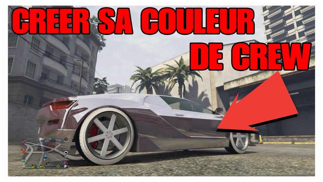CREER SA COULEUR DE CREW GTA5