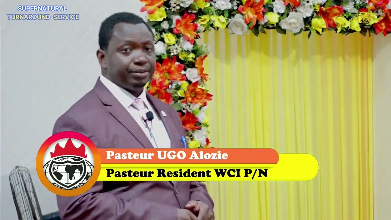 Pastor Ugo Alozie - ENGAGING THE HELP OF THE HOLY SPIRIT TOWARDS FULFILLMENT OF DESTINY - Pt.3(a)