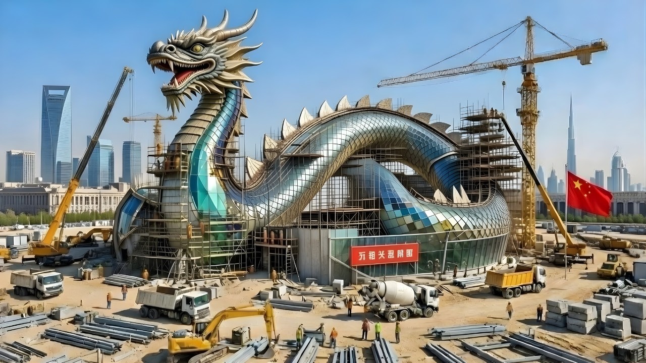 El Nuevo Edificio Futurista de China CONMOCIONA a Estados Unidos