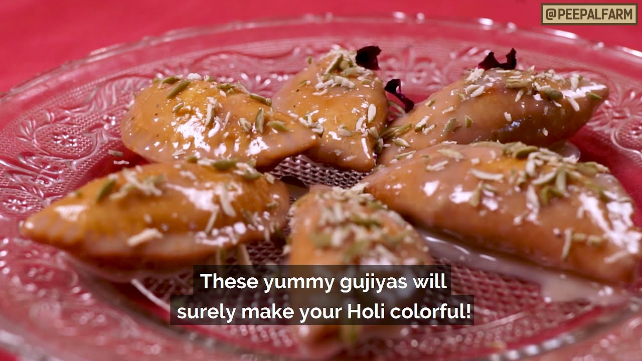 Holi ki mithai Recipe | Holi Special Gujiya Recipe |