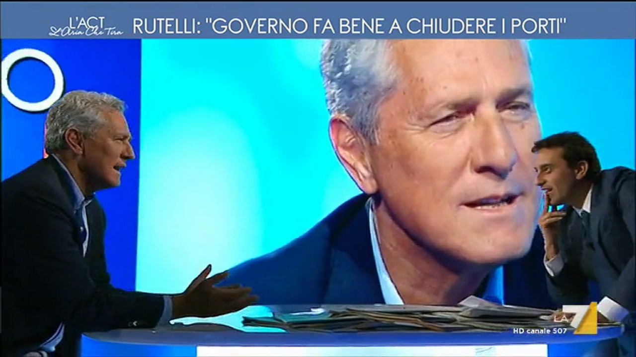L'intervista a Francesco Rutelli: Governo fa bene a chiudere i porti