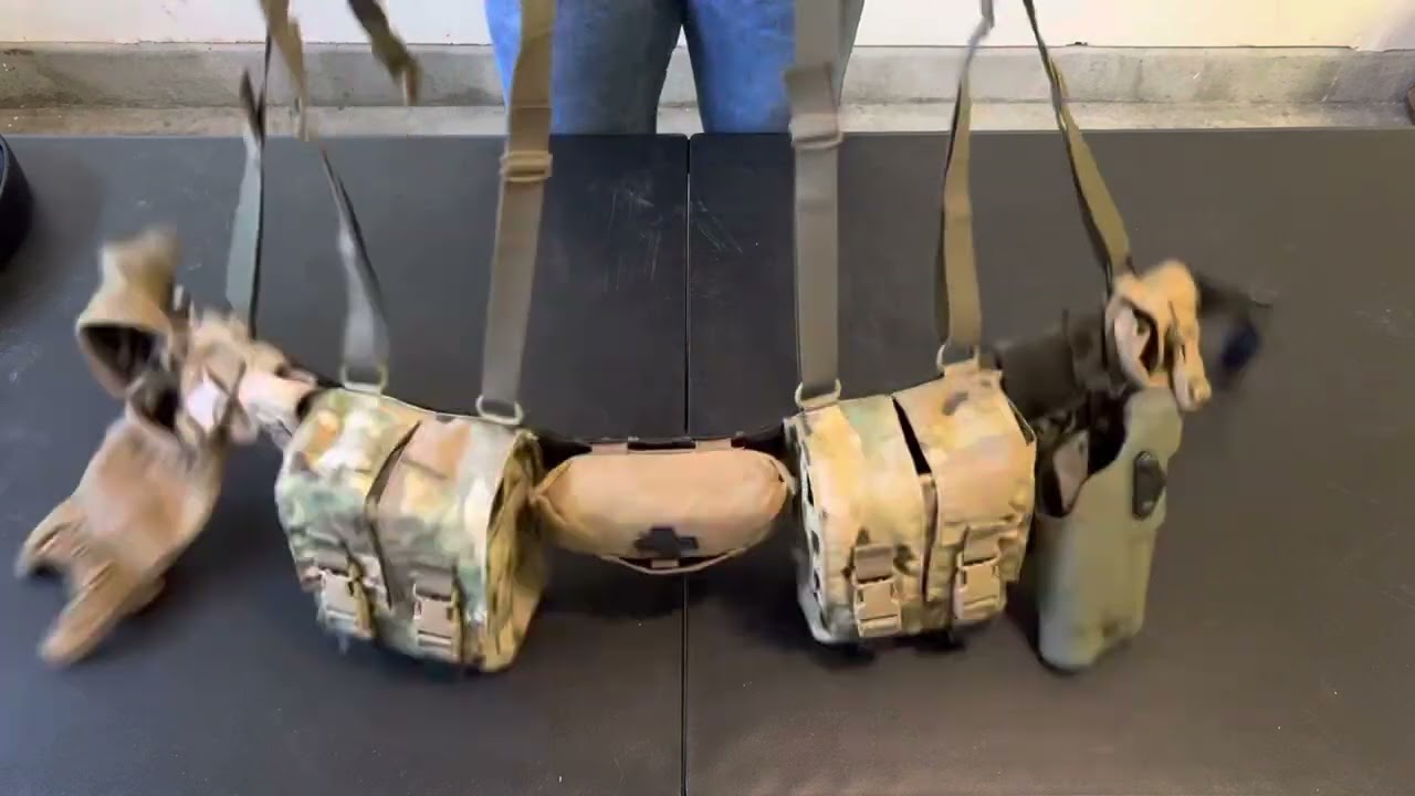 Machine Gunner/ SAW Gunner belt Set-up