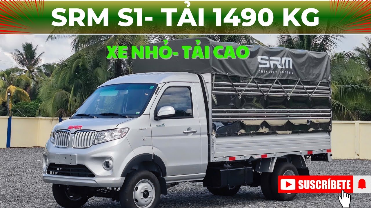 👉🎉SRM S1 XE SẴN GIAO NGAY- XE NHỎ -TẢI CAO- MẠNH MẼ-BỀN BỈ-TIẾT KIỆM NHIÊN LIỆU- TRẢ TRƯỚC CHỈ 80TR👈
