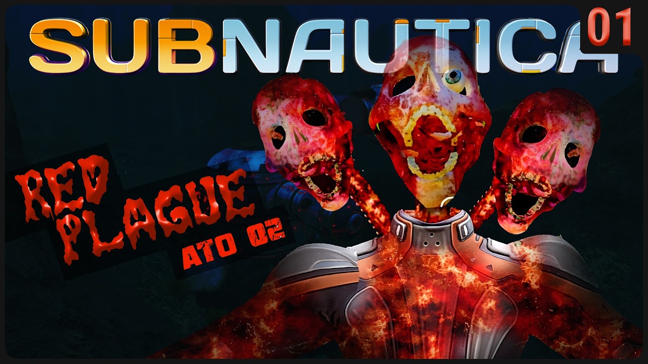 O SUSTO COMEÇOU CEDO! SEGUNDO ATO DE SUBNAUTICA RED PLAGUE