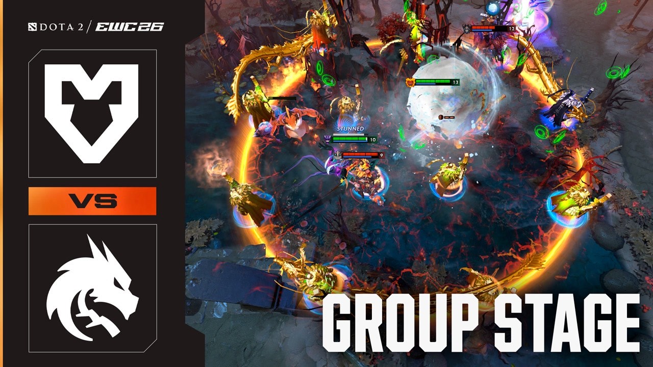 TEAM SPIRIT vs. MOUZ | Dota 2 at EWC 26 - Group Stage - HIGHLIGHTS