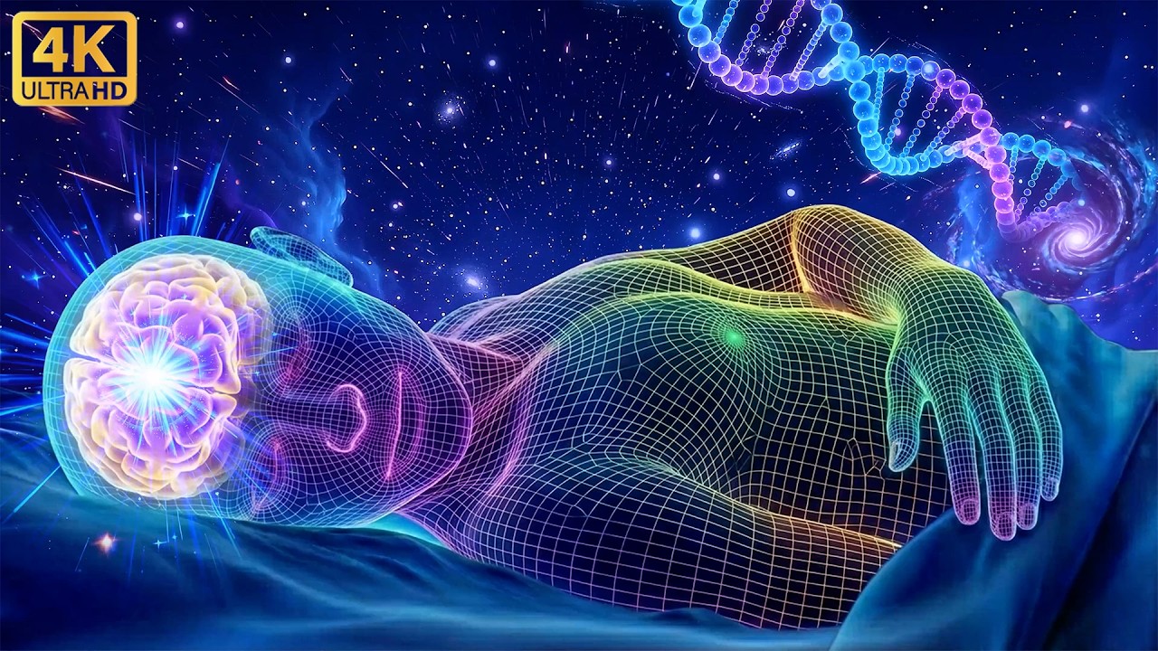 432Hz + 528Hz + 852Hz + 963Hz | The DEEPEST Healing Sleep: Stop overthinking, Relieve Stress #1