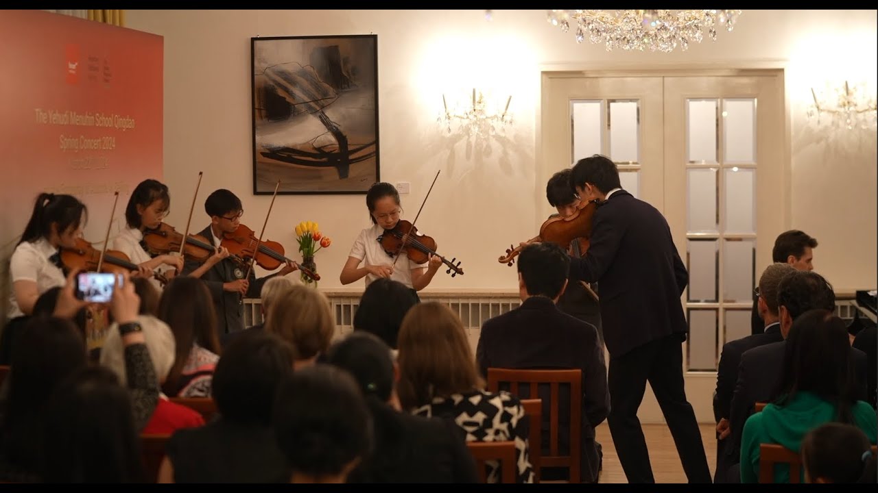 Yehudi Menuhin School Qingdao - Frühlingskonzert in der Österreichischen Botschaft