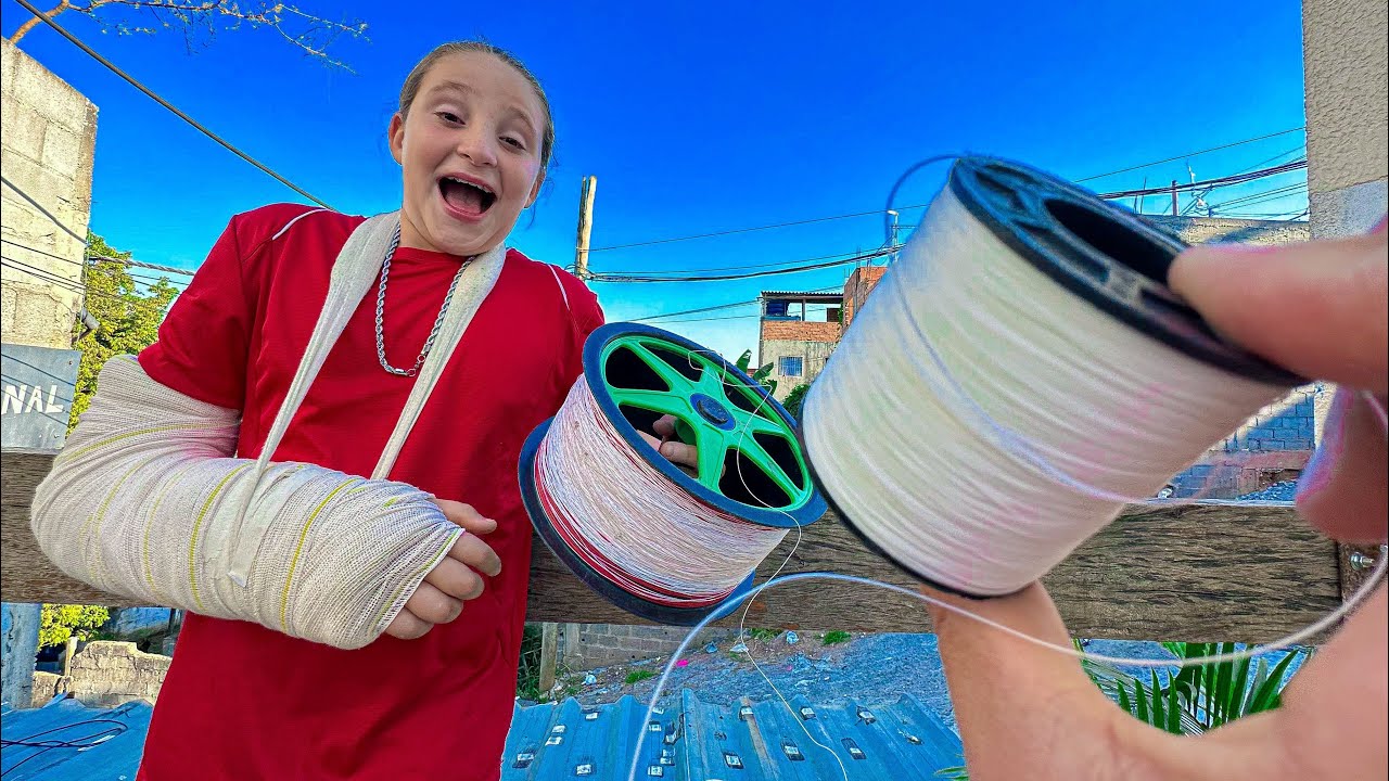 Peterson Deu Sua Linha Pro Luan. Ganhou 1Mil Jds de Nylon Branca, Muito Humilde !