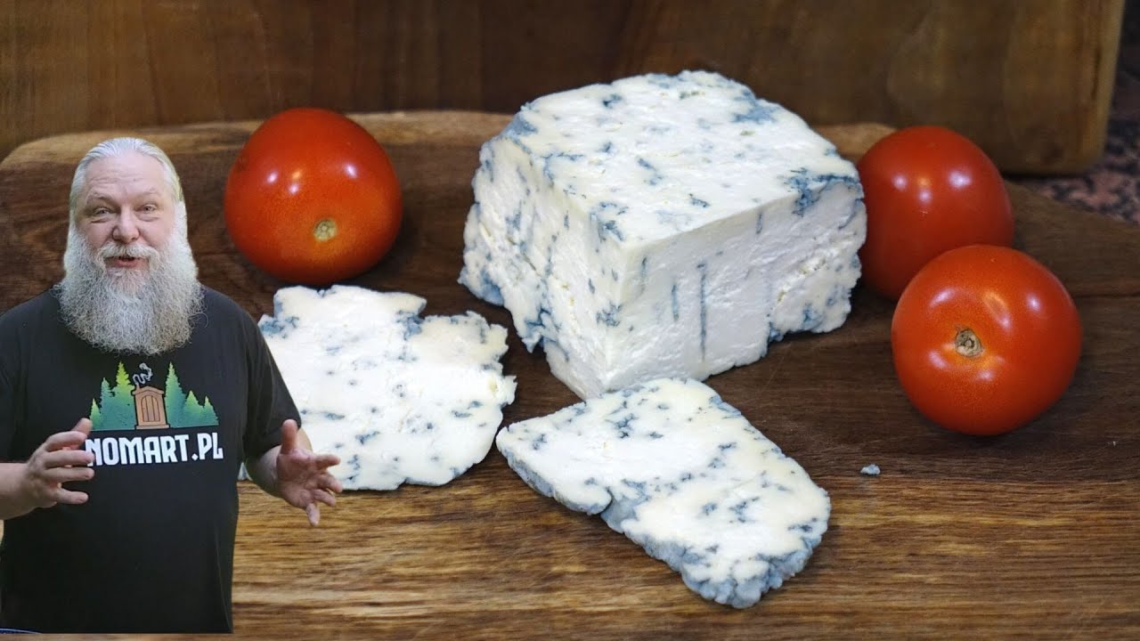 Ser typu Roquefort z mleka krowiego. Domowy ser pleśniowy - Praktyka u Praktyka
