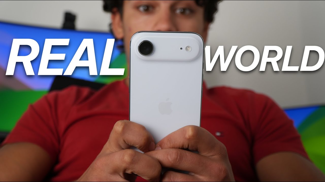 iPhone Air Real World Test — A Day in the Life!