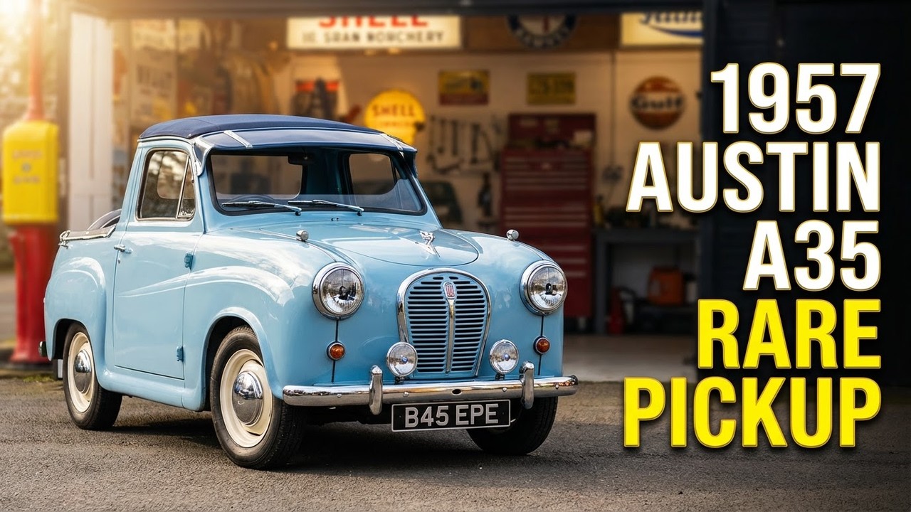 Why This 1957 Austin A35 Pickup is so Rare