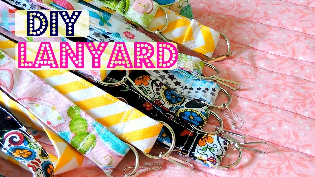 DIY Lanyard | Fat Quarter Project