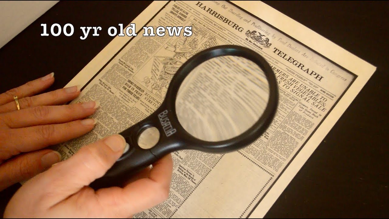Asmr - Old News - Softly Spoken