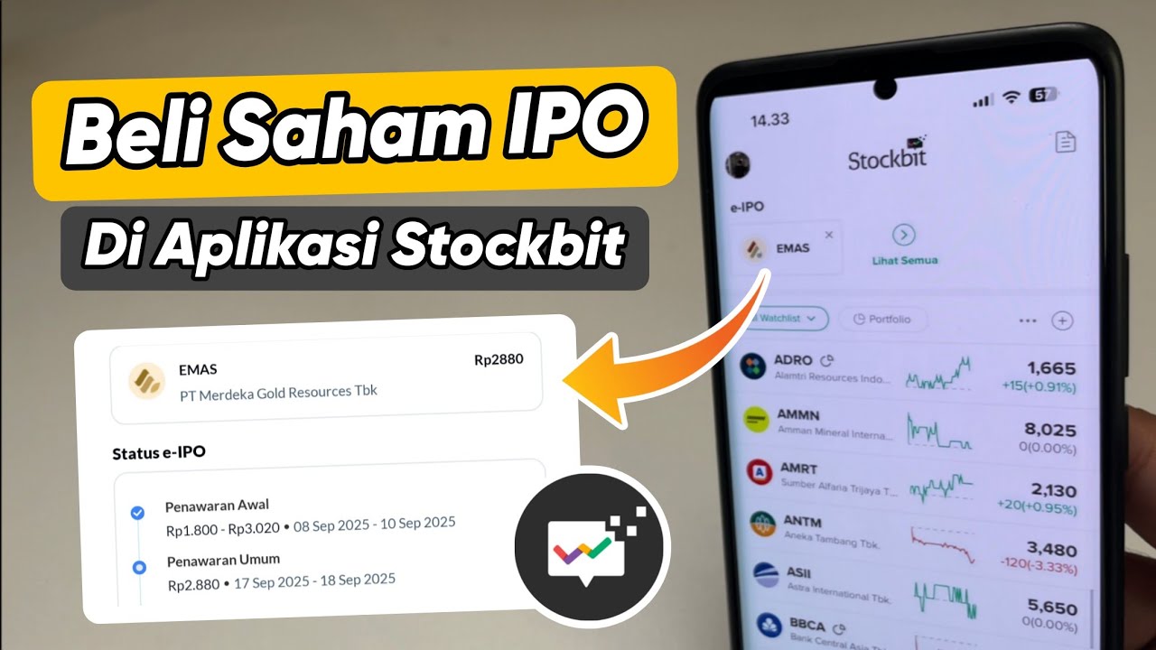 Cara Beli Saham IPO di Stockbit