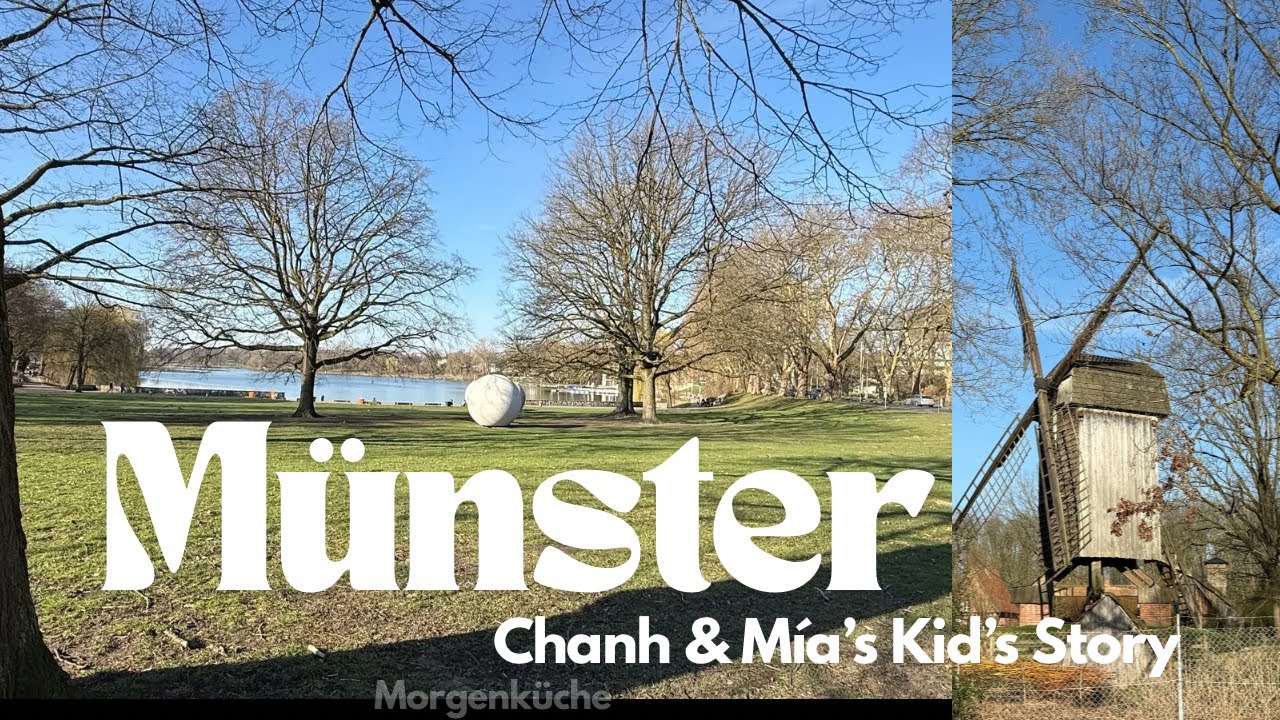 Mein friedlicher Tag in Münster - Chanh & Mía - Kid’s Story #morgenküche #muenster