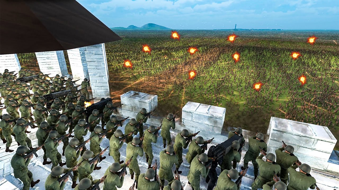 Can Human Army Defend Minas Tirith From Super Feral Ghouls - Ultimate Epic Battle Simulator 2