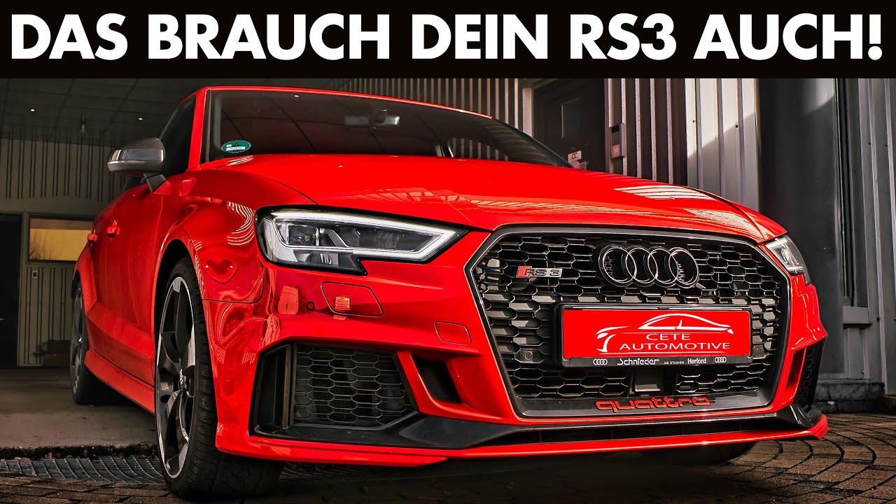 Больше звука не идёт в Audi RS3 - RS3 OPF Sound по сравнению с Non-OPF.