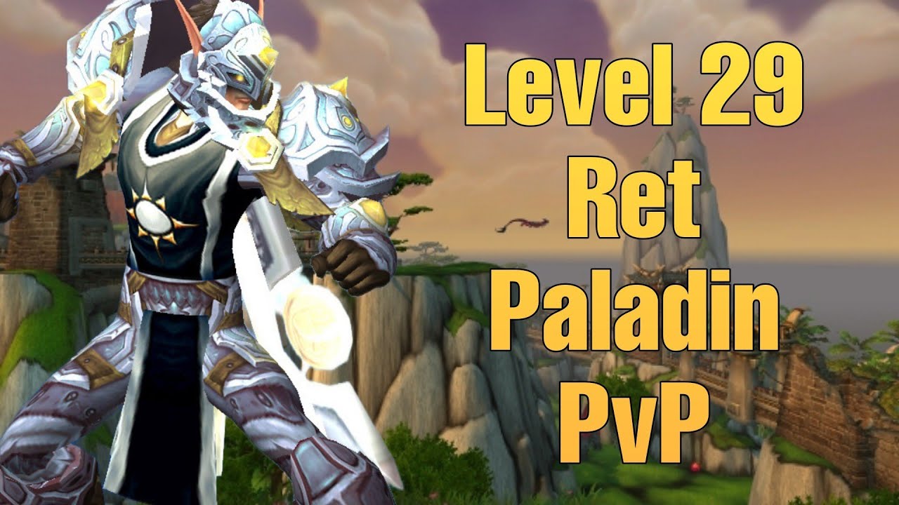 WoW DF - Ret Paladin MENACE! Level 29 Twink PvP Montage