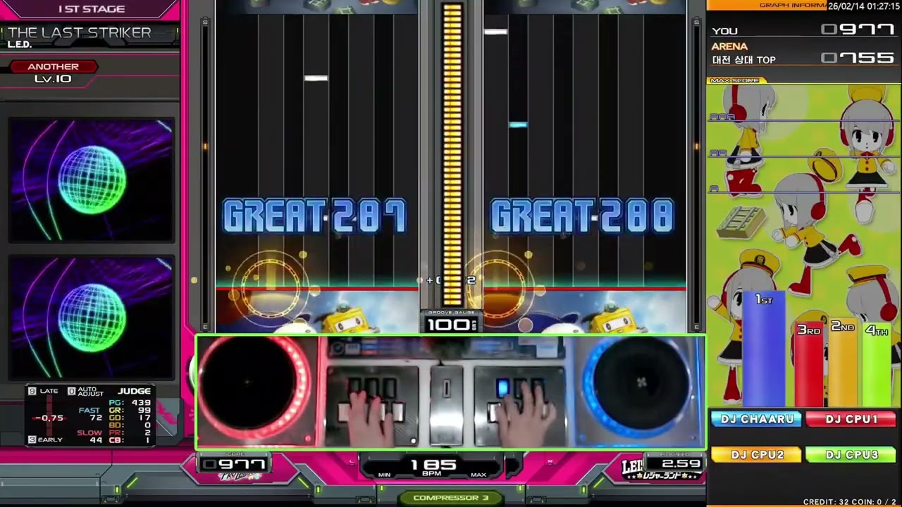 [IIDX 33] THE LAST STRIKER (DPA 10) 正規, EXHC