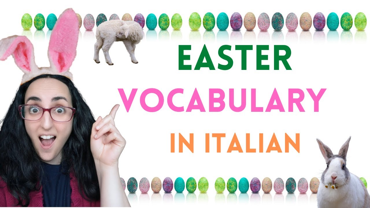 Easter Vocabulary in SLOW ITALIAN | Vocabolario di Pasqua in ITALIANO LENTO | Listening (Sub IT, EN)