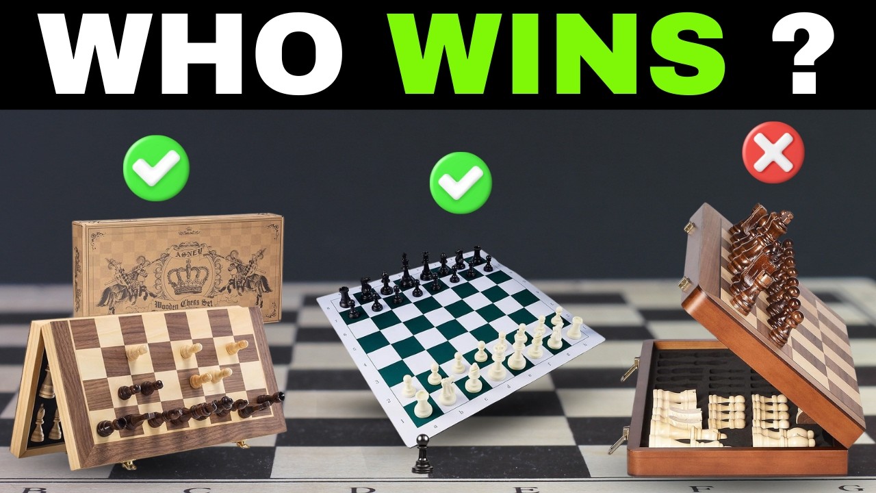 ✅ 7 Best Chess Sets on Amazon [2026] ♟️ Magnetic, Wooden, Travel, Folding & Metal Under $50