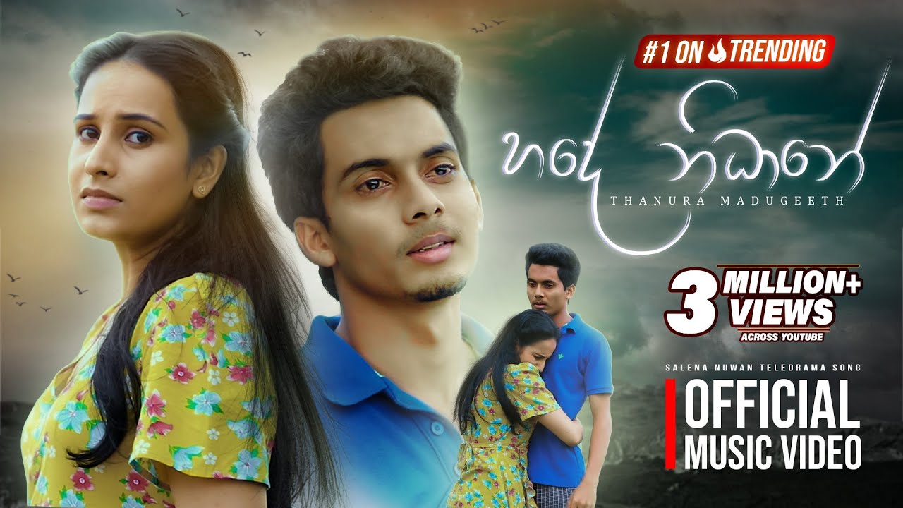 Hade Nidhane (හදේ නිධානේ) | Thanura Madugeeth | Salena Nuwan Teledrama Song | eTunes
