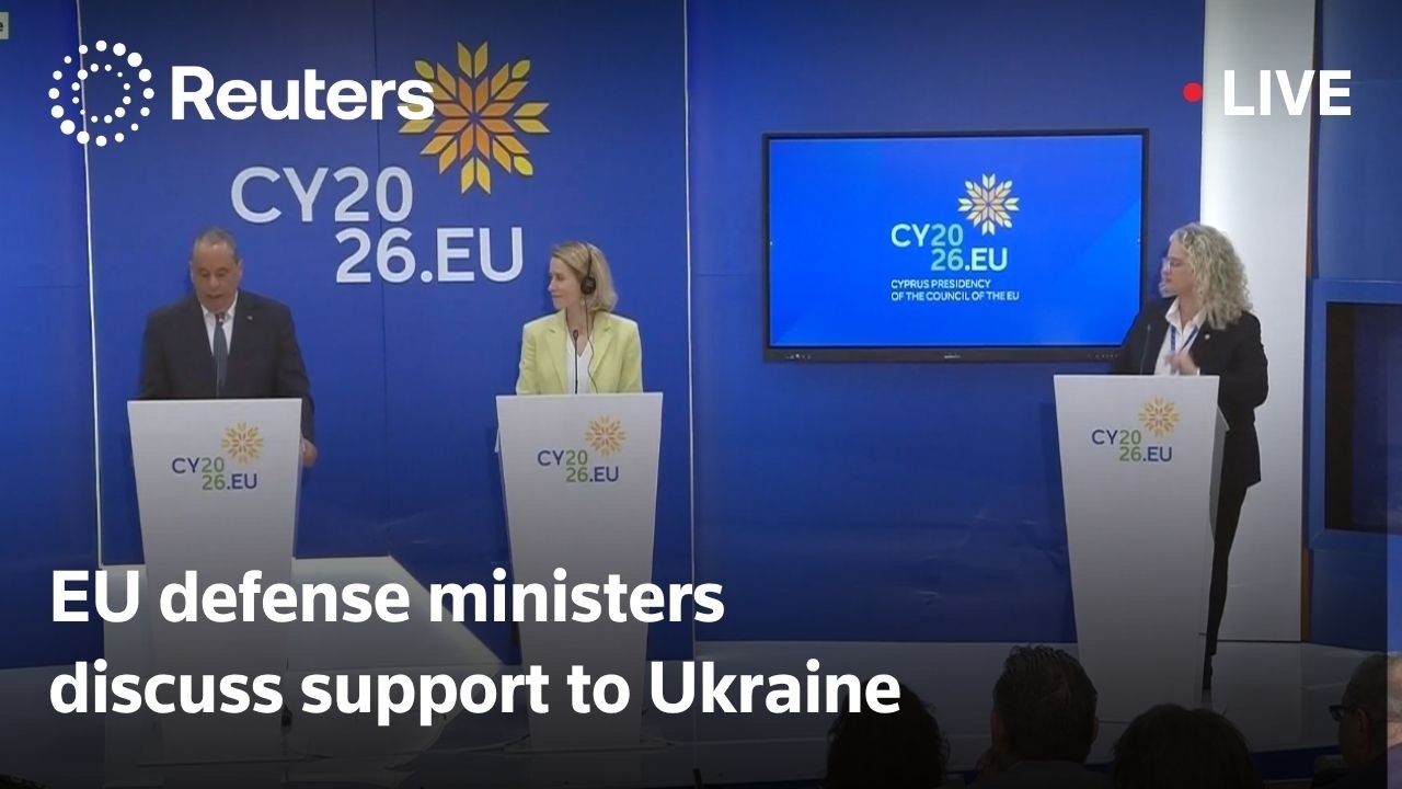 ПРЯМОЙ ЭФИР: Министры обороны стран ЕС обсуждают поддержку Украины и морскую безопасность