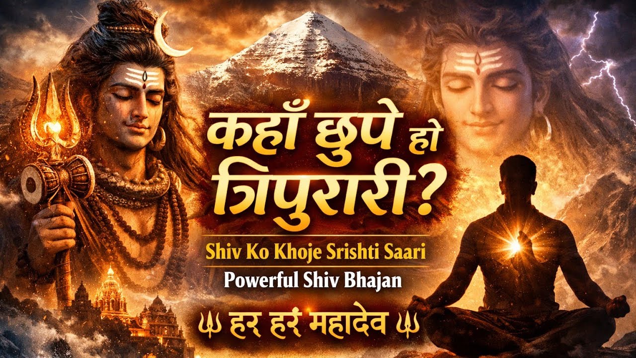 शिव को खोजे सृष्टि सारी | Powerful Shiv Bhajan | Har Har Mahadev