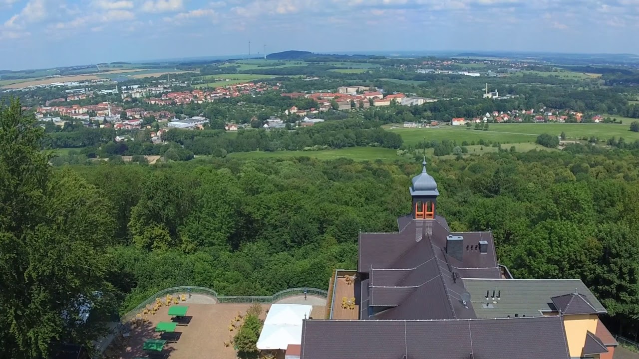 Blick auf Löbau vom Honigbrunnen