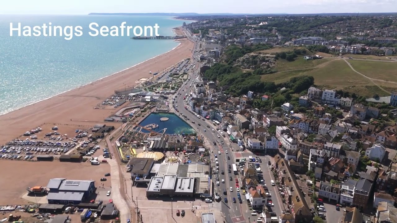 Aerial Views of Hastings