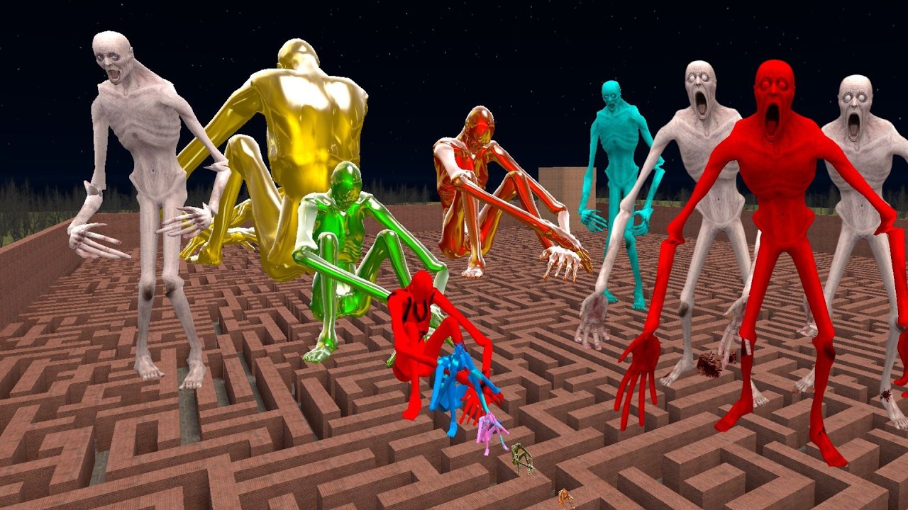 SCP-096 Made This Maze Impossible To Escape 😱