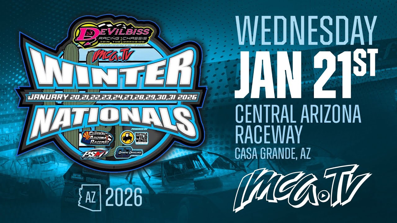 imca.tv | LIVE LOOK-IN | Central Arizona Raceway | Casa Grande, AZ | January 28th 2026