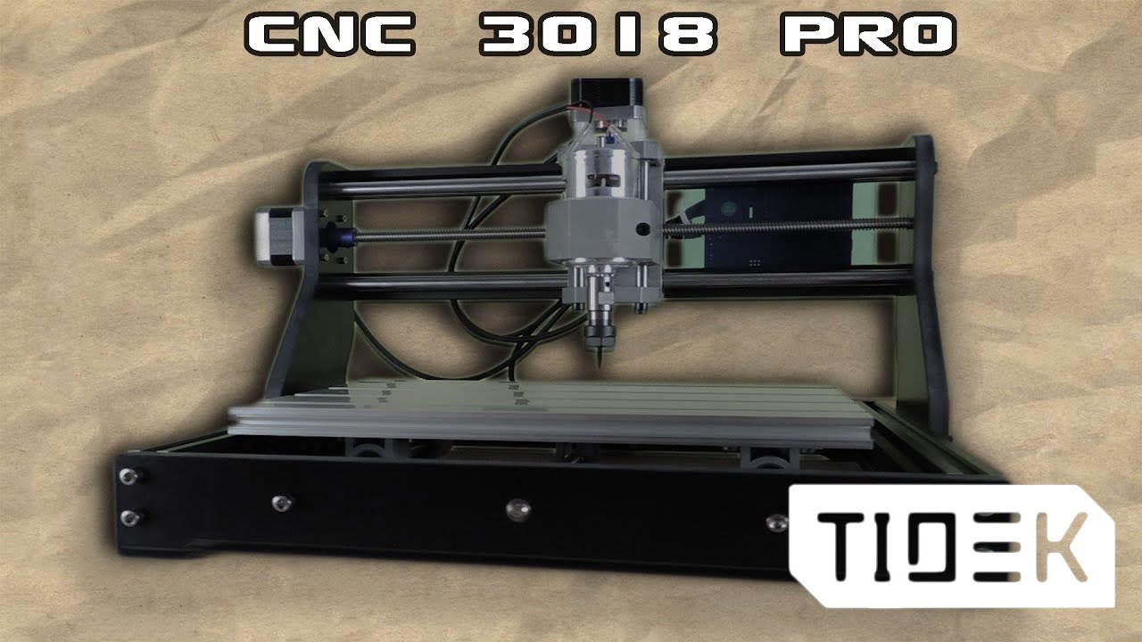 CNC 3018 PRO - unboxing, montaż, pierwsze wrażenia