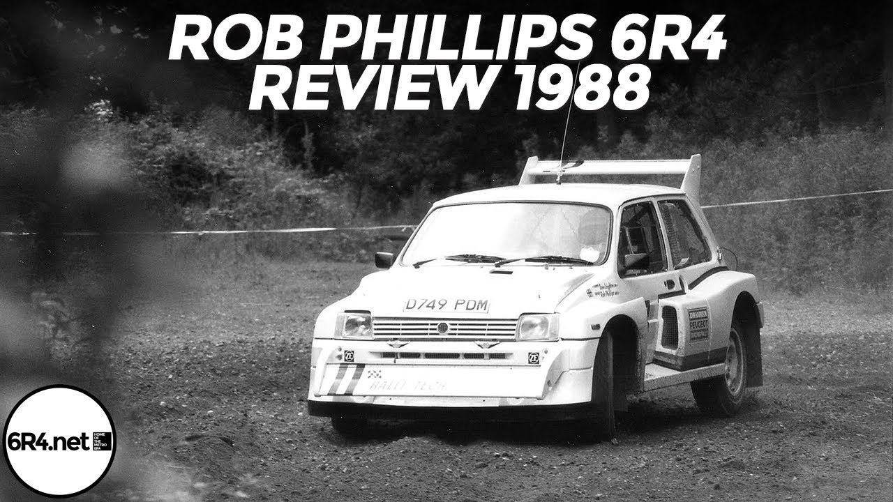 MG Metro 6R4 - Rob Phillips - Rallying 1988